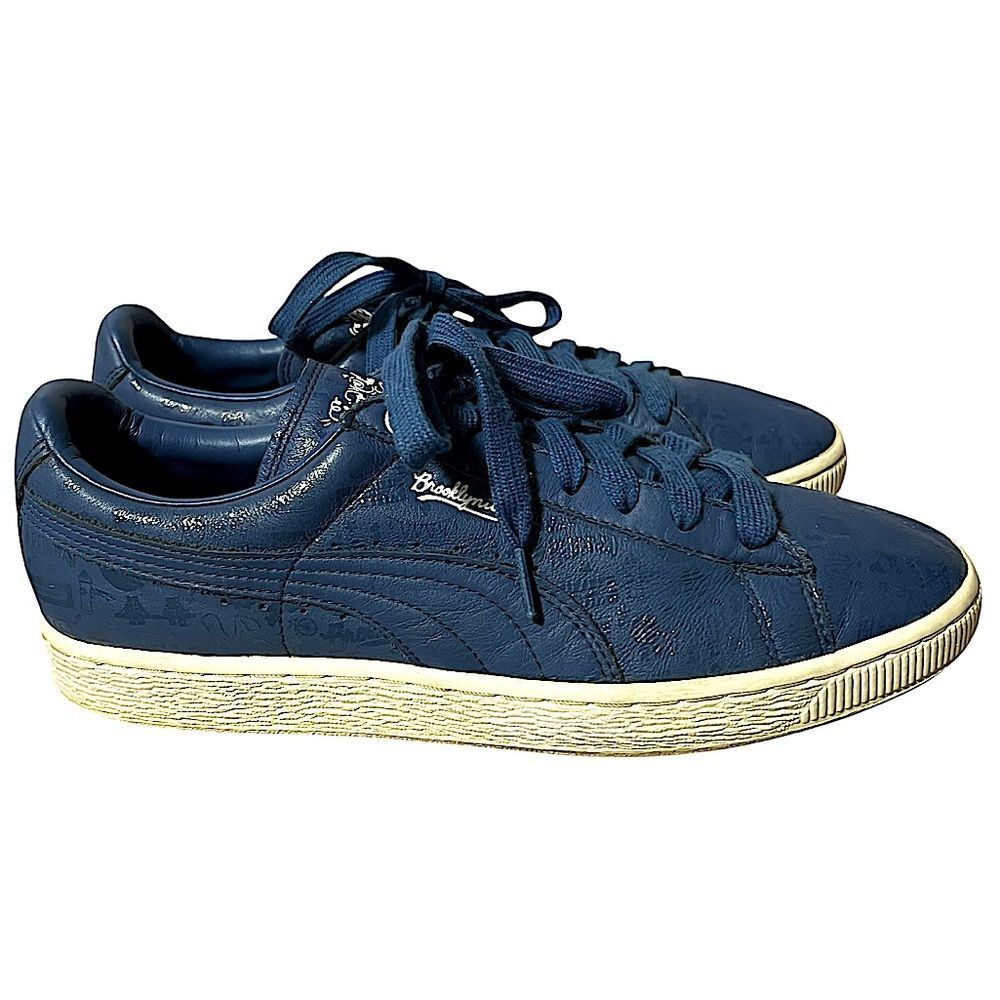 Puma Classic X Sophia Chang Brooklyn Brooklynite Blue Streetwear Sneakers 10 - Picture 3 of 16
